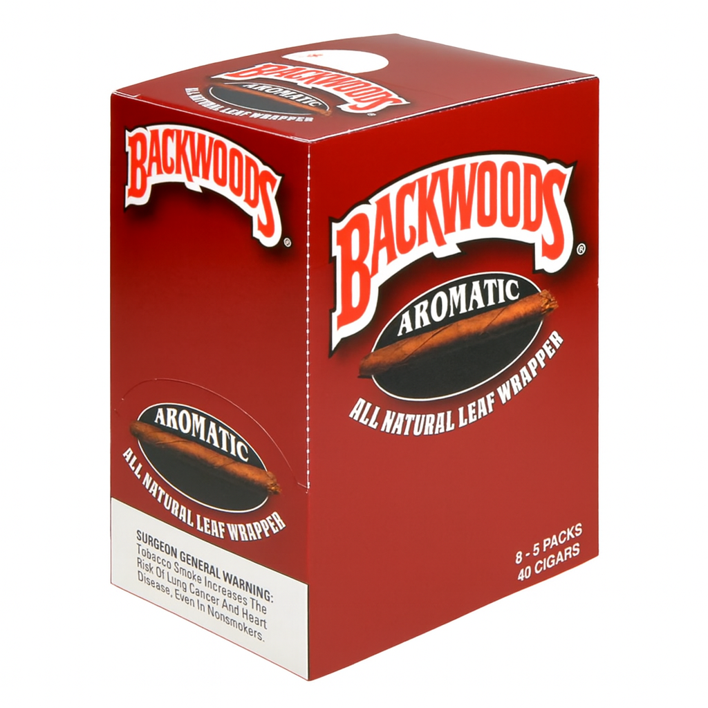 Backwoods Aromatic Cigars 8 Packs of 5