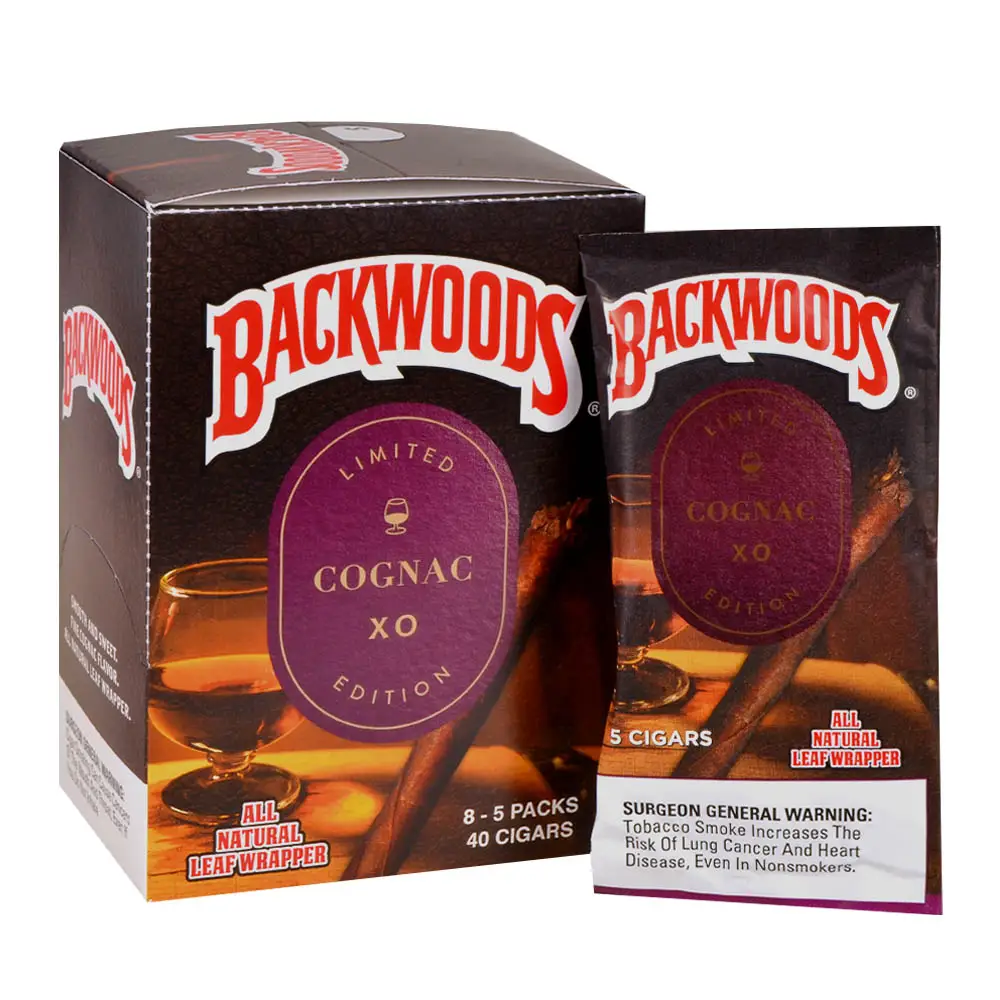 Backwoods Cognac XO Cigars 8 Packs of 5 1 Backwoods Cognac XO Cigars 8 Packs of 5
