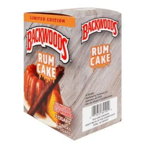 Backwoods Rum Cake Cigars 8 Packs of 5