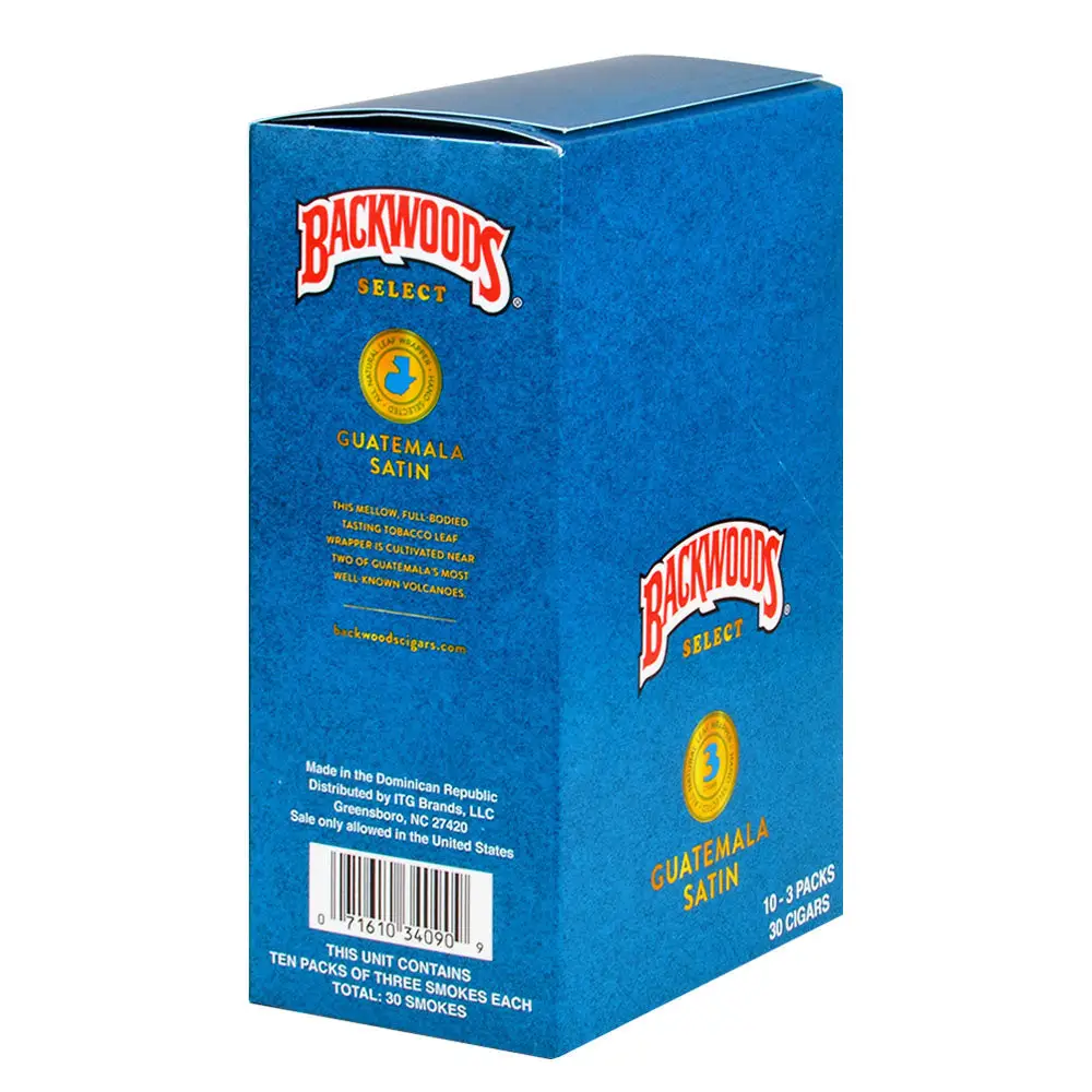 Backwoods Select Guatemala Satin cigars