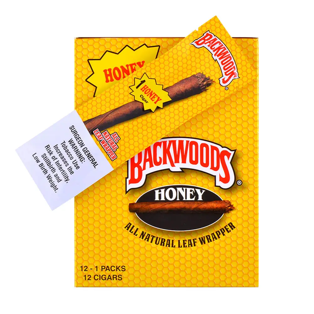 Backwoods Singles Honey Cigars Pack of 24